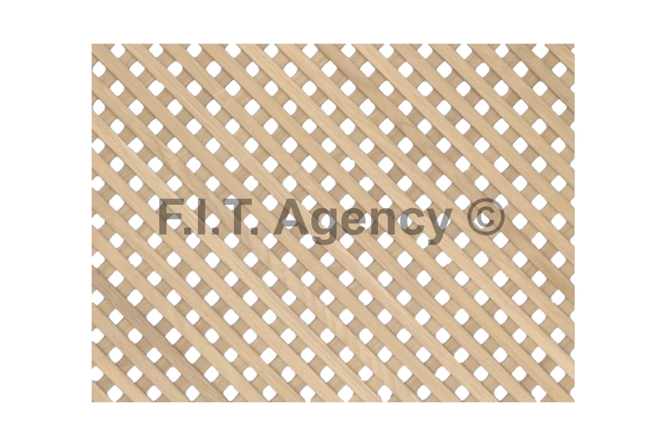 Foto Massivholz Ziergitter