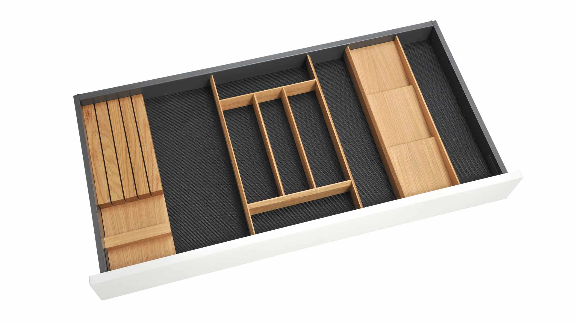 FIT ANTISLIP Segmenteinsatz Messerblock Gewürzeinsatz